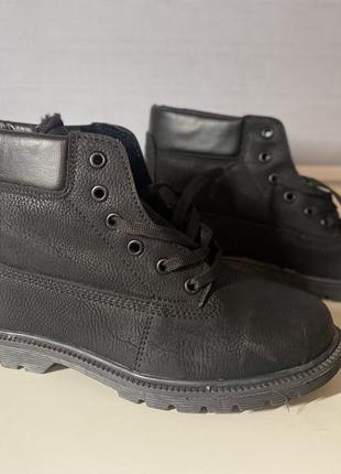 Мужские зимние ботинки черные 37 размер4 фото