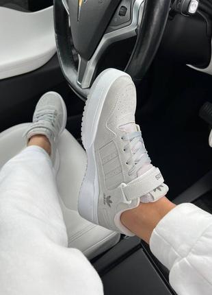 Шикарные женские кроссовки adidas forum адидас4 фото