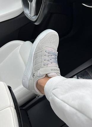 Шикарные женские кроссовки adidas forum адидас2 фото