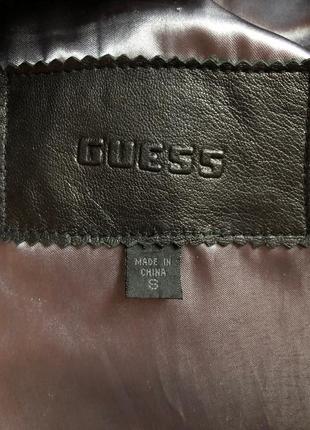 Шкіряна курточка guess, розмір s3 фото