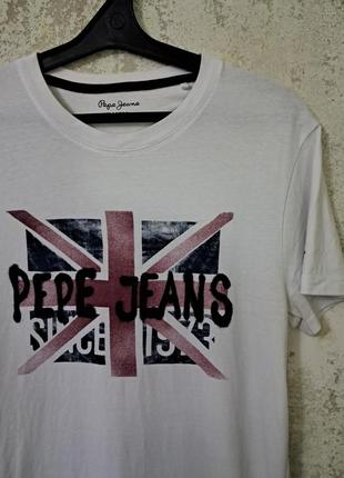 Pepe jeans,оригинал,человечья футболка,размер s-m