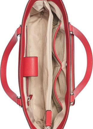 Calvin klein louise leather tote outlet