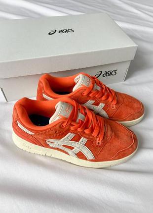 Кроссовки asics ex89 kith orange6 фото