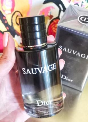 Sauvage christian dior 100 ml, парфум для чоловіків3 фото