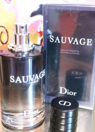 Sauvage christian dior 100 ml, парфум для чоловіків5 фото