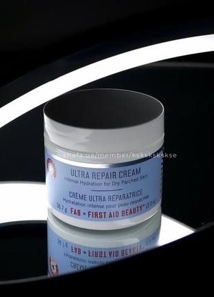 Увлажняющий крем для сухой кожи first aid beauty ultra repair cream intense hydration 56,7g1 фото