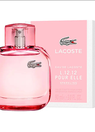 Акция% парф/ вода в стиле eau de lacoste l.12.12 pour elle sparkling