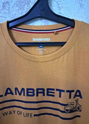 Lambretta,человечья футболка,оригинал,размер l-xl3 фото