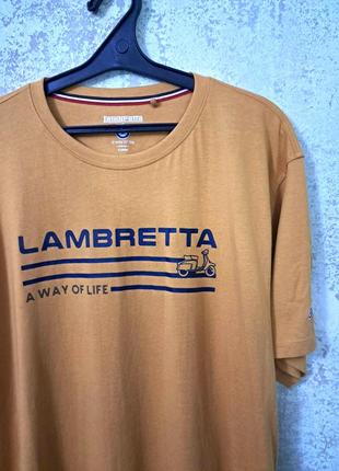 Lambretta,человечья футболка,оригинал,размер l-xl4 фото