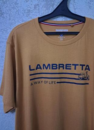 Lambretta,человечья футболка,оригинал,размер l-xl1 фото