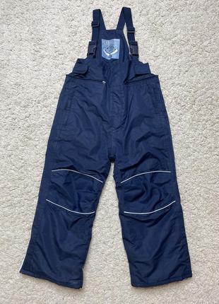 Комбинезон штаны утепленные для мальчика размер 110-1161 фото