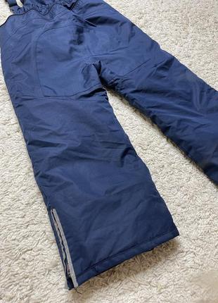 Комбинезон штаны утепленные для мальчика размер 110-1166 фото