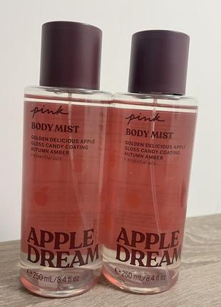 Мост для тела victoria's secret pink apple dream body mist 250 ml