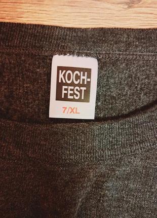 Тепла термобілизна великого розміру koch-fest, розмір xl, німеччина4 фото