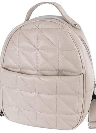 Женский рюкзак lucherino бежевый