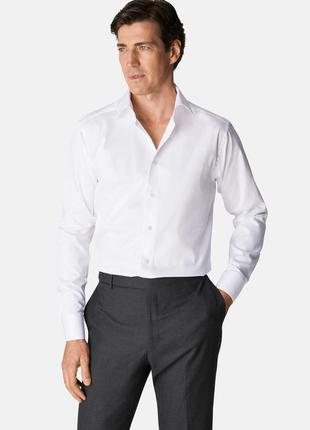 Сорочка\рубашка eton contemporary fit twill stretch shirt1 фото