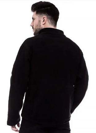 Тактична флісова кофта s.archon hsd06 black 2xl толстовка7 фото