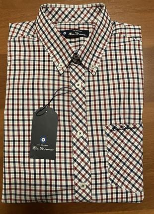Рубашка ben sherman оригинал м мужская хлопок новое
