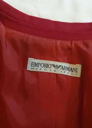 Пиджак бортовой emporio armani6 фото