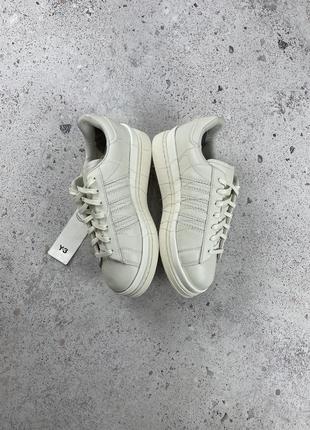 Adidas y-3 yohji yamamoto hicho white кроссовки унисекс оригинал9 фото