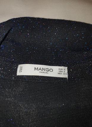 Рубашка из люрекса mango.6 фото
