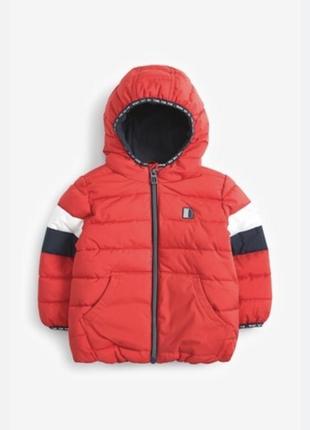 Куртка курточка next 9-12 мес на флисе
