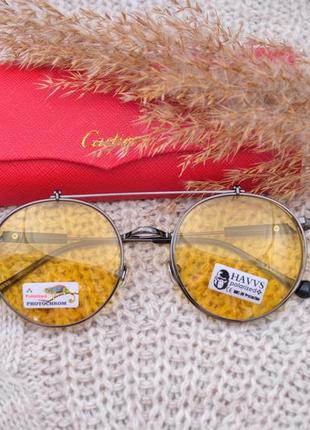 Фірмові сонцезахисні окуляри havvs polarized з flip up окуляри унісекс2 фото
