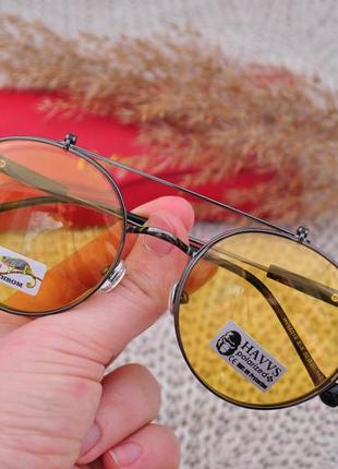 Фірмові сонцезахисні окуляри havvs polarized з flip up окуляри унісекс4 фото