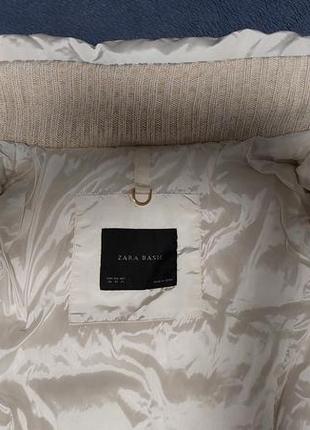 Пуховик куртка zara в ідеальному стані7 фото