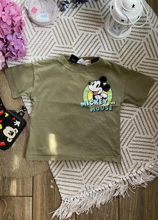 Футболка zara детская mickey mouse