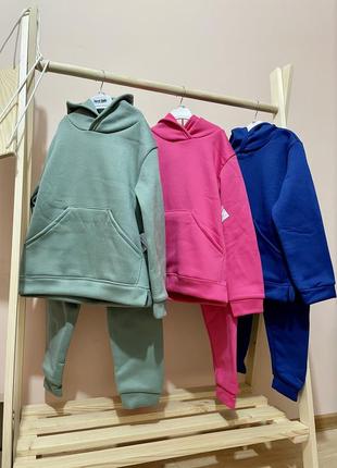 Теплий костюм на зиму❄️👧🏼👦🏼3 фото