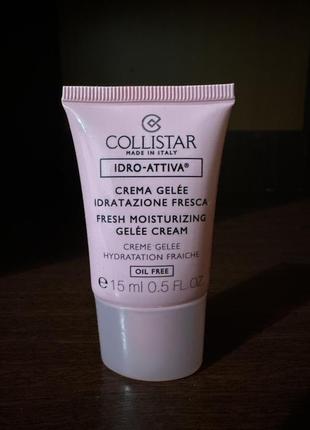 Зволожуючий крем-гель collistar crema gelee indratazione fresca