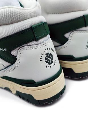 Зимние кроссовки new balance 659 белые с зеленым white/green❄️2 фото