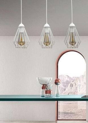 Светильник подвесной в стиле лофт nl 05371-3 w msk electric