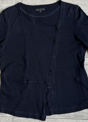 Пиджак\жакет oska regular fit e assymetric hemp-cotton jacket1 фото