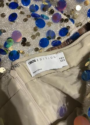 Новогодний костюм (юбка+топ)