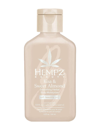 Крем для тіла hempz koa & sweet almond travel herbal body moisturizer1 фото