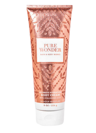 Парфумований крем для тіла bath & body works pure wonder body cream