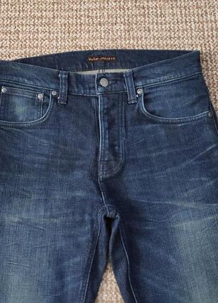 Nudie weans grim tim джинси slim fit оригінал (w30 l30)6 фото