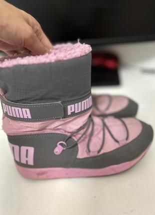 Puma сапоги для девочки1 фото