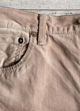 Джинси levis 501 garment dyed beige jeans3 фото