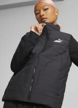 Жилетка жіноча синего puma ess the vest оригінал