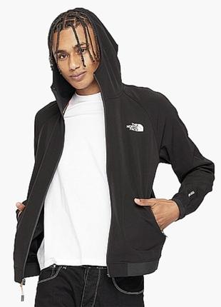 Толстовка the north face tekware fleece full zip hoodie black nf0a5gf5jk37 фото