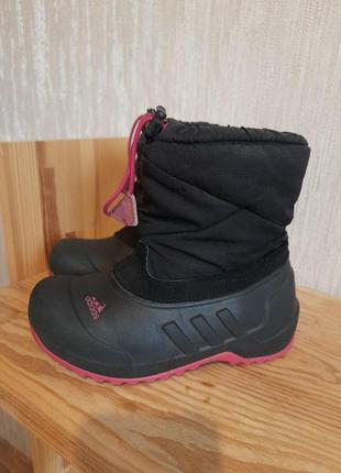 Утепленные сапоги, сноубутсы adidas (орог) размер 30- 31 (устилка 19,5 см )