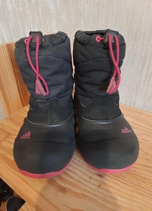 Утепленные сапоги, сноубутсы adidas (орог) размер 30- 31 (устилка 19,5 см )4 фото