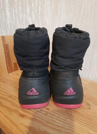Утепленные сапоги, сноубутсы adidas (орог) размер 30- 31 (устилка 19,5 см )8 фото