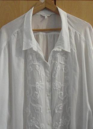 Супер брендовая рубашка блуза блузка хлопок франция2 фото
