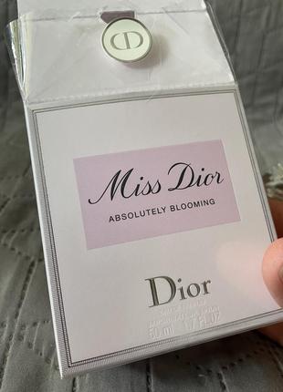 Духи стойкие miss dior absolutely blooming5 фото