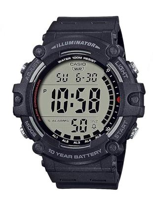 Оригинал! casio ae-1500wh-1av, мужские спортивные, тактические часы