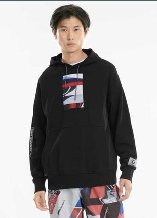 Худи puma bmw motorsport street размер l men's hoodie р.l